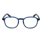 Blue Plastic & Metal Glasses (Frames)