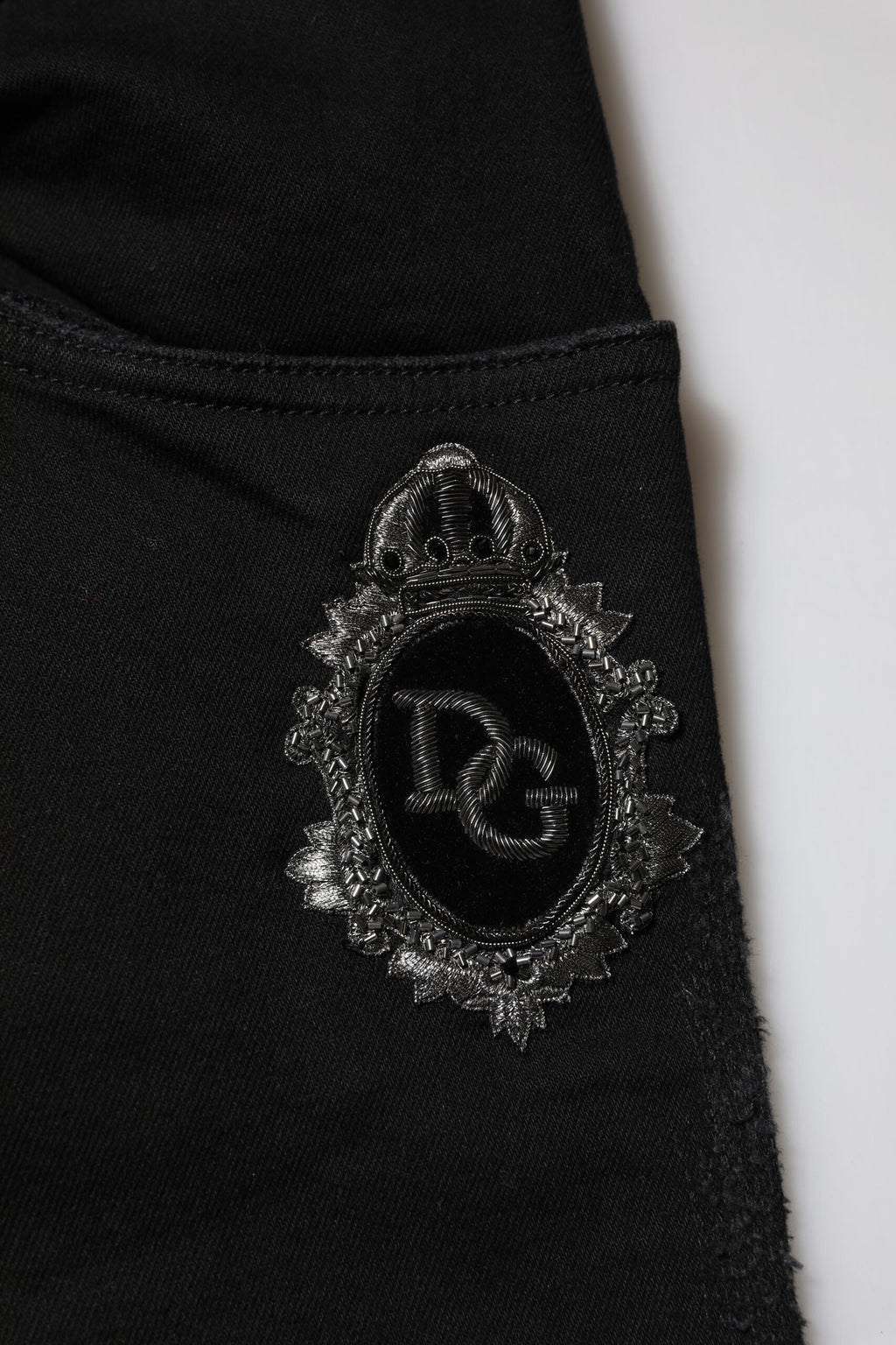 Black Cotton Skinny Men Denim Jeans