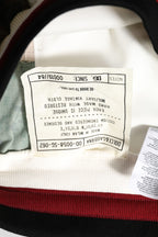 White Patchwork Jogger Pants