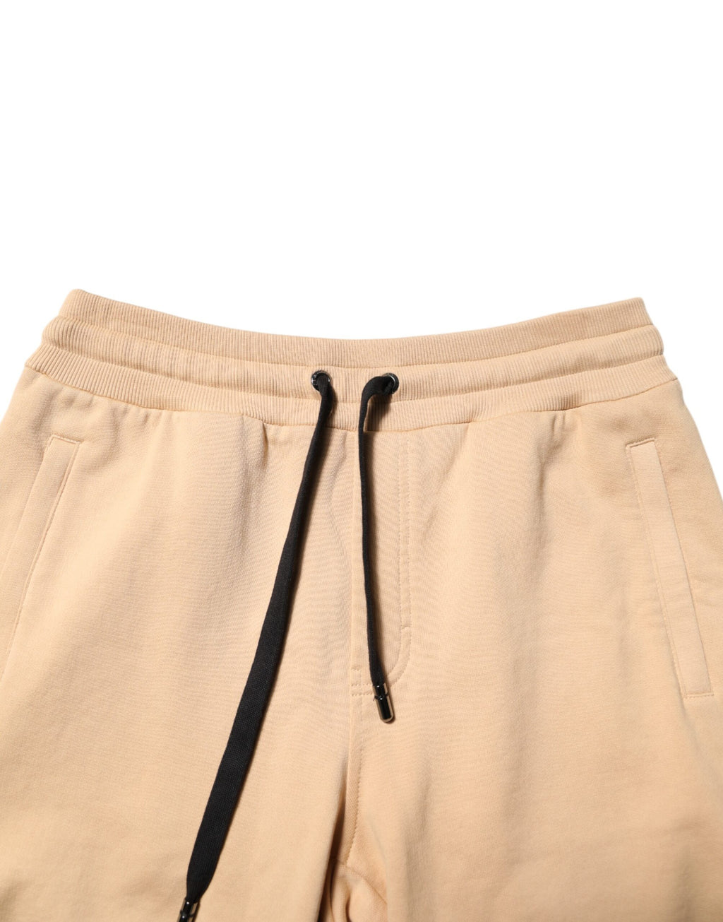 Yellow Cotton Men Bermuda Sweatshorts Shorts