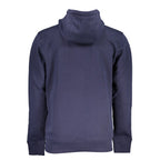 Blue Cotton Men's Hoodie