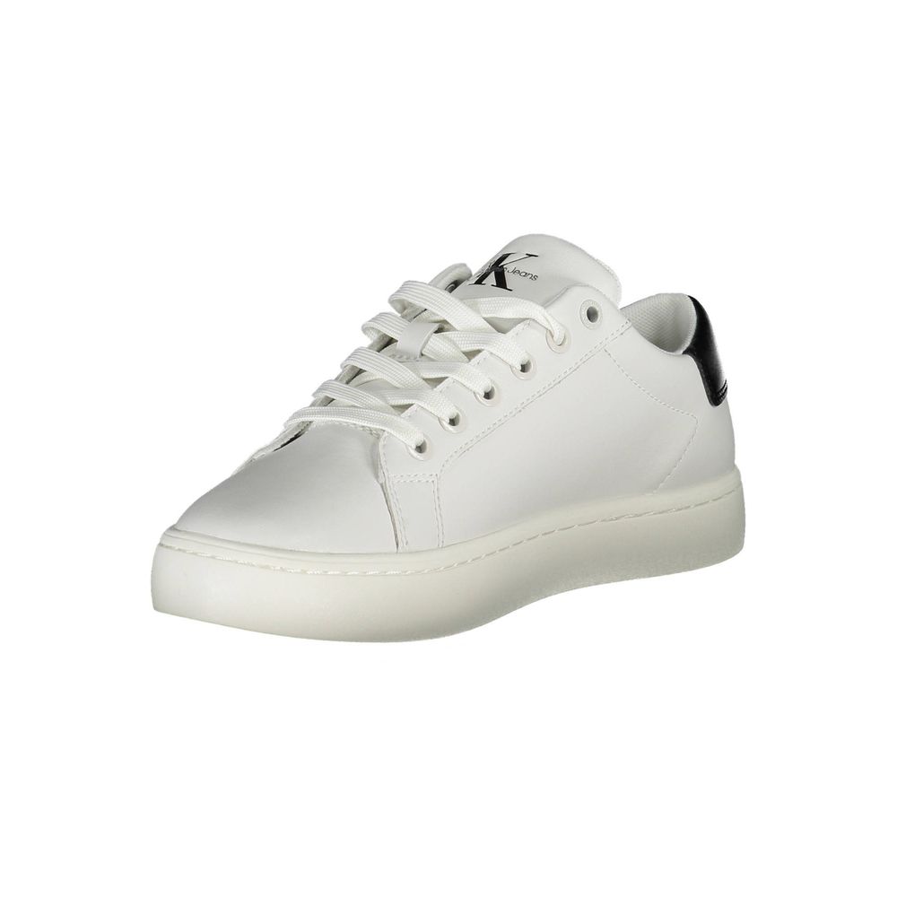 Bianco Polyurethane Women Sneaker