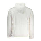 "Bianco Cotton Men's Sweatshirt with Hood"