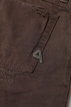 Brown Cotton Low Waist Skinny Casual Jeans