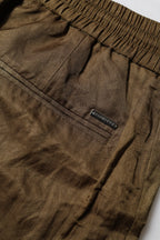 Brown Mid Waisted Women Sweatpants Pants