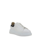 White Calf Leather Bos Taurus Low Top Sneakers