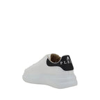 White Calf Leather Bos Taurus Low Top Sneakers
