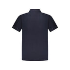 Blu Cotone Uomo Polo