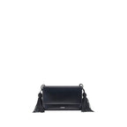 Black Calf Leather Bos Taurus Shoulder Bag
