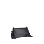 Black Calf Leather Bos Taurus Shoulder Bag