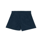 Blue Polyester Shorts