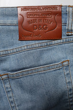 Blue Cotton PRETTY MidWaist Skinny Denim Jeans