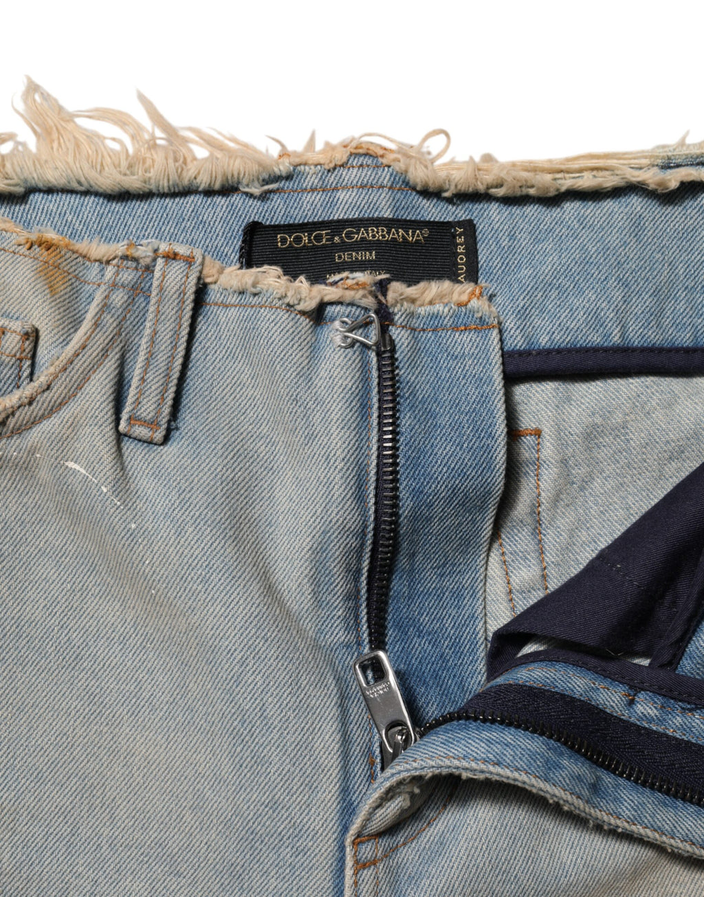 Light Blue High Waist Skinny Denim Jeans