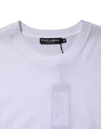 White Cotton Sleeveless Women Tank T-shirt