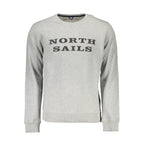 Grigio Cotton Men Sweatshirt