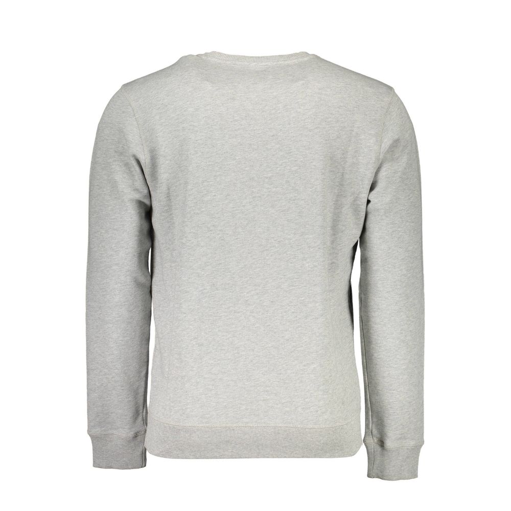Grigio Cotton Men Sweatshirt
