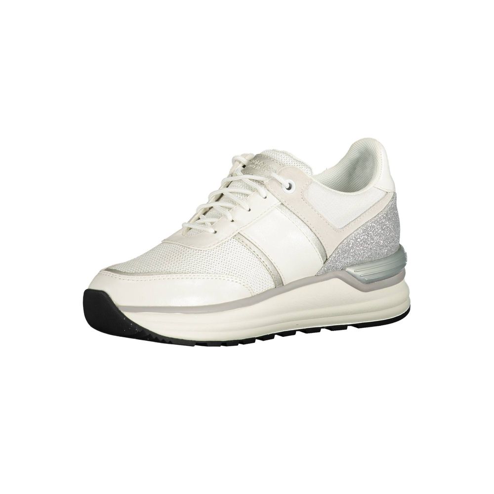 Bianco Eco Suede Women Sneaker