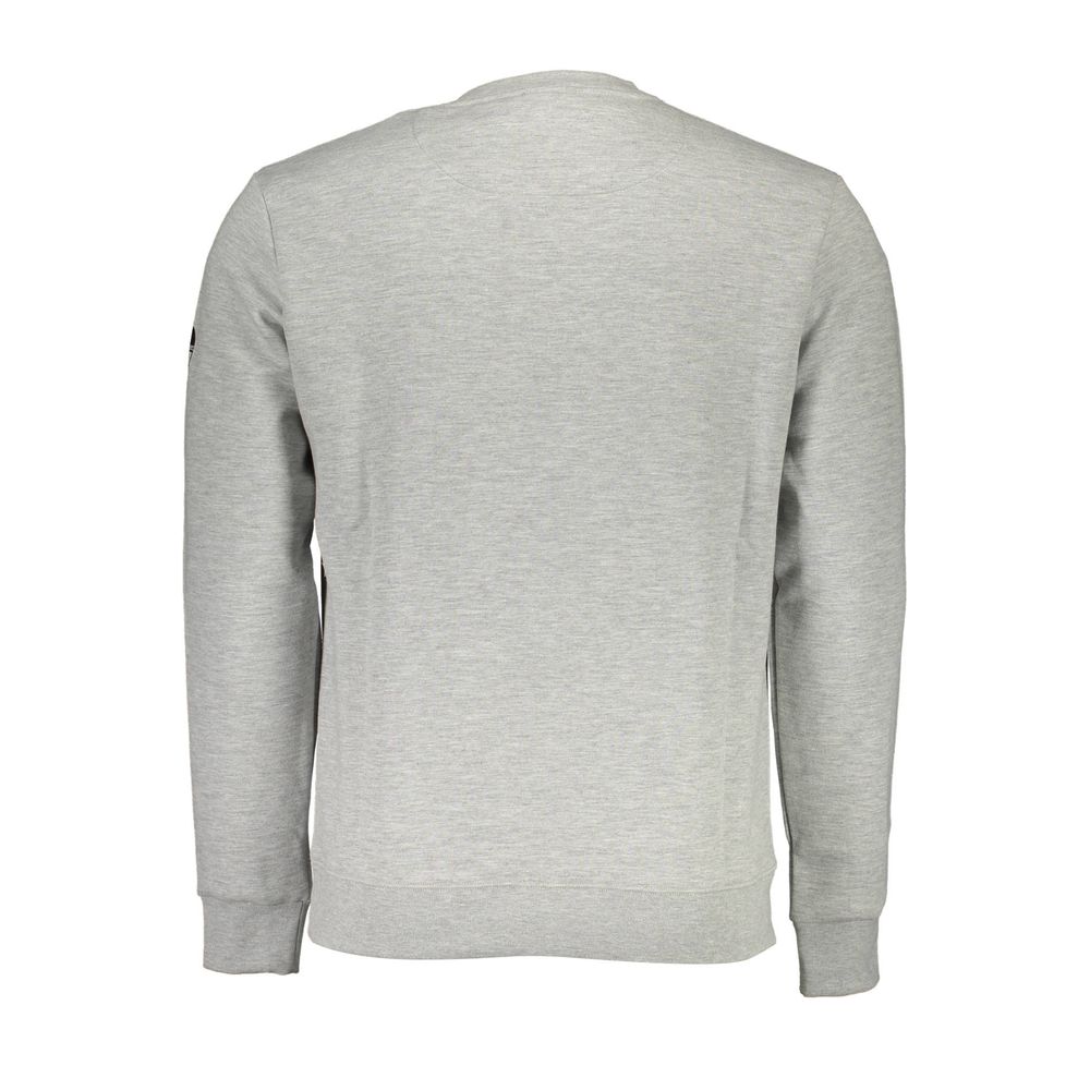 Grigio Cotton Men Sweatshirt