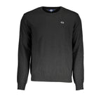 Black Wool Men's Sweater