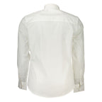 White Cotton Men's Shirt