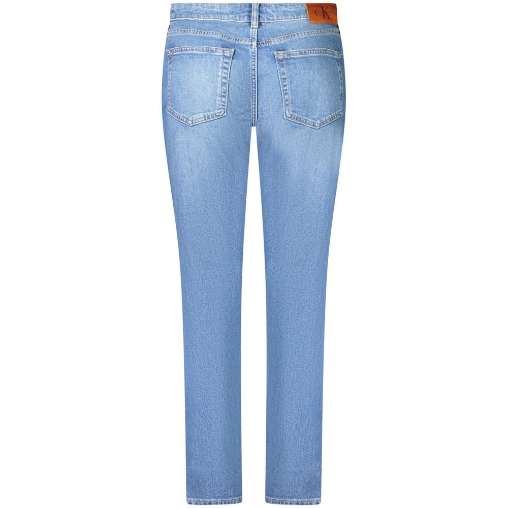 Blu Cotton Women Jeans