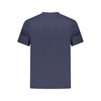 Blue Cotton Men's T-Shirt
