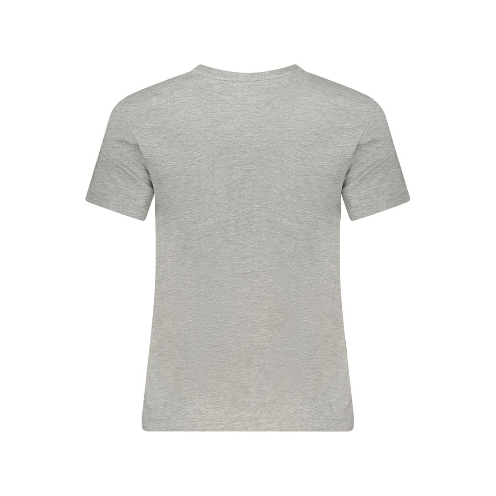 Grey Organic Cotton Women T-Shirt