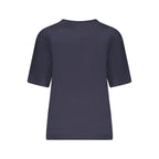 Blue Organic Cotton Women T-Shirt