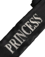 Black Princess Fantasy Braided Waist Belt