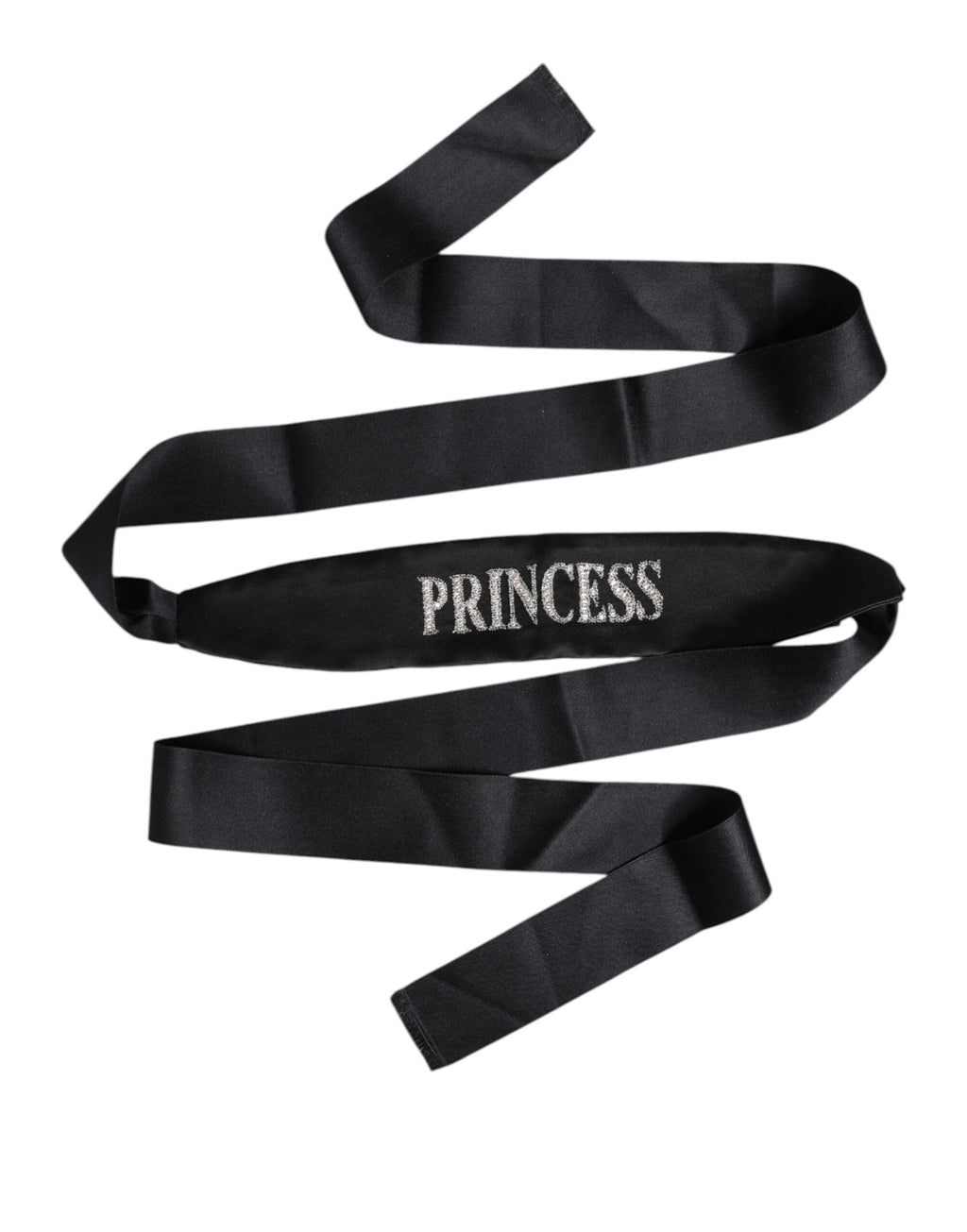 Black Princess Fantasy Braided Waist Belt