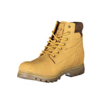 Giallo Poliestere Mens Stivaletto