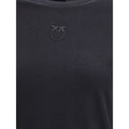 Black Cotton T-Shirt