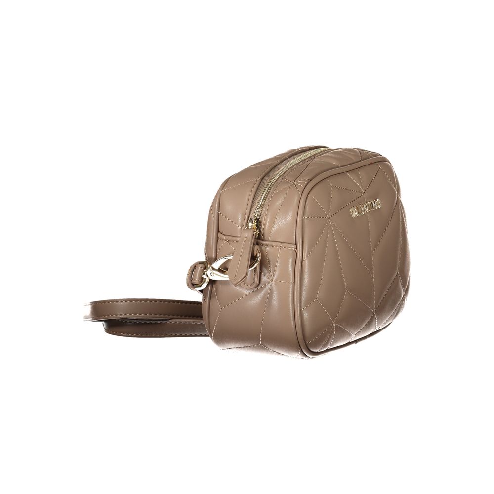 Marrone Polyurethane Women Shoulder Bag