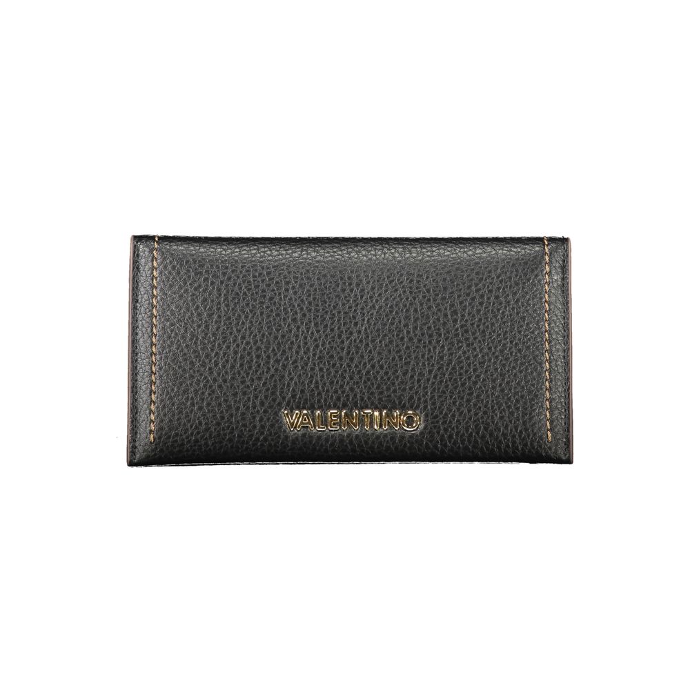 Nero Poliuretano Women Wallet