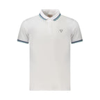 White Cotton Men's Polo Shirt