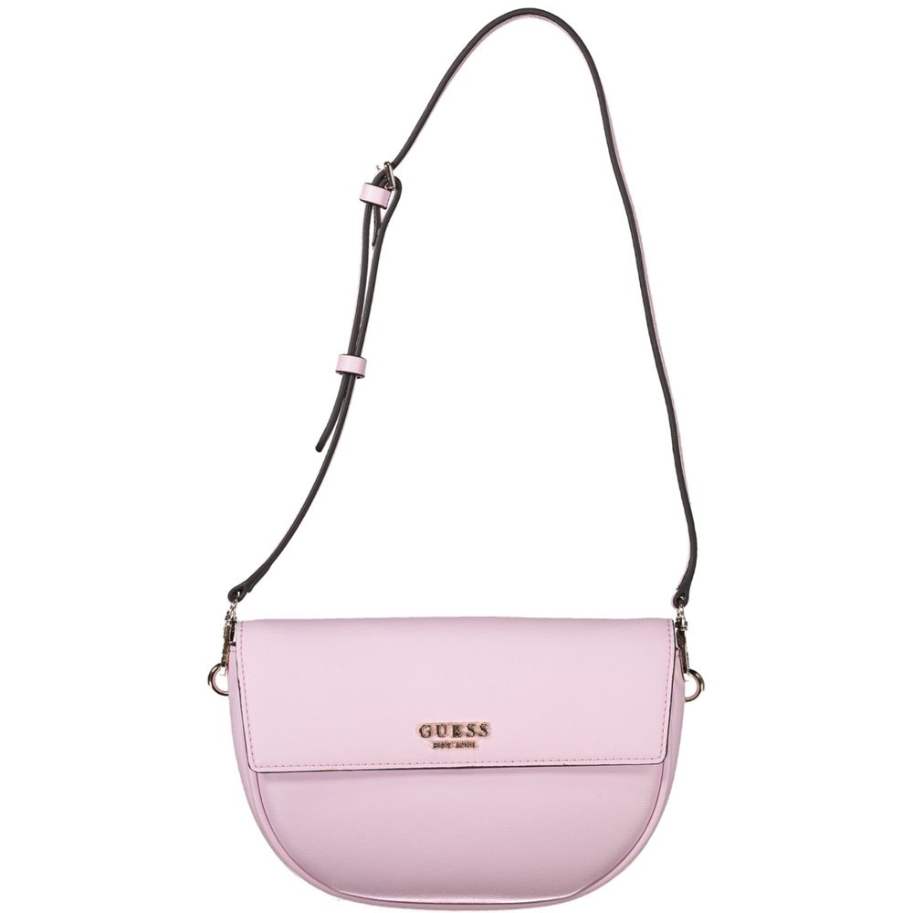 Rosa Poliuretano Women Handbag