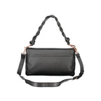 Nero Polyurethane Women Handbag