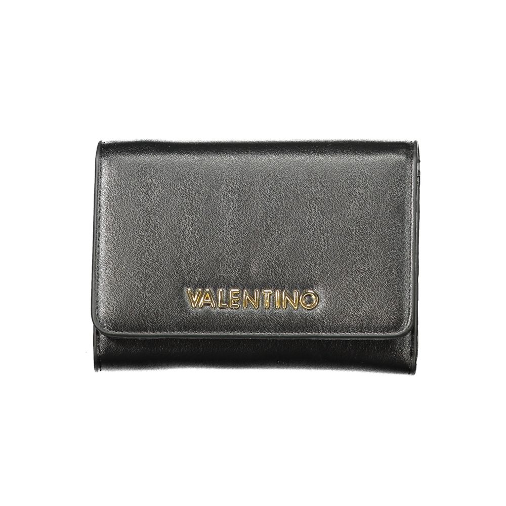 Nero Polyurethane Woman Wallet
