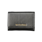 Nero Polyurethane Woman Wallet