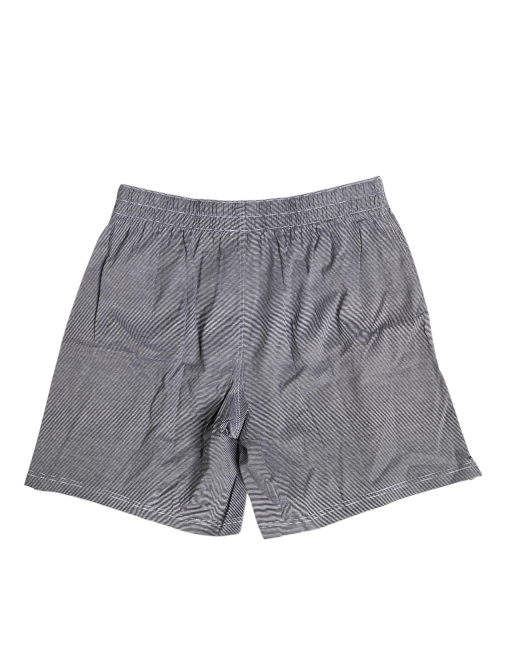 Gray Striped Cotton Regular Boxer Underwear