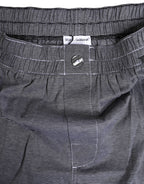 Gray Striped Cotton Regular Boxer Underwear