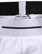 White Cotton Stretch Regular Brief Underwear