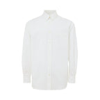 White Cotton Dress Shirt