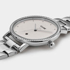 Silver Stainless Steel Dress Watch