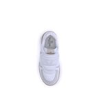 White Calf Leather Bos Taurus Athletic Sneakers