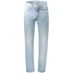 Azzurro Cotton Men's Jeans