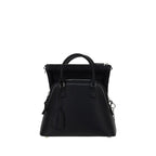Black Calf Leather Bos Taurus Handbag