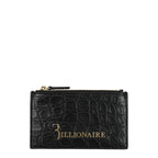 Black Crocodile Cardholder