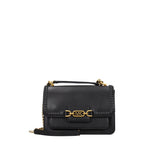 Black Leather Shoulder Bag