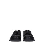 Black Leather Oxfords And Derbies